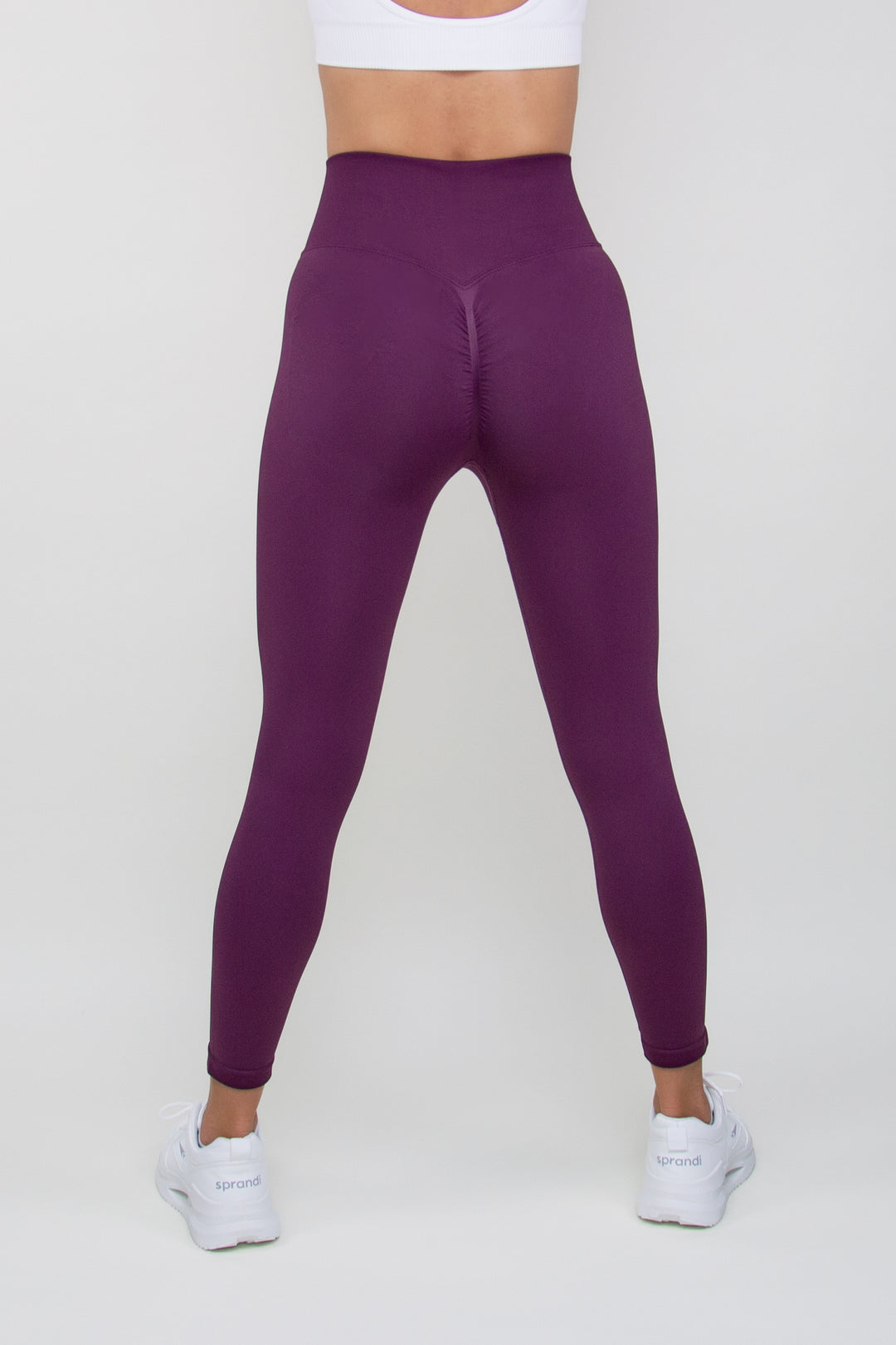 Tamprės "High Waist Compression Maroon"