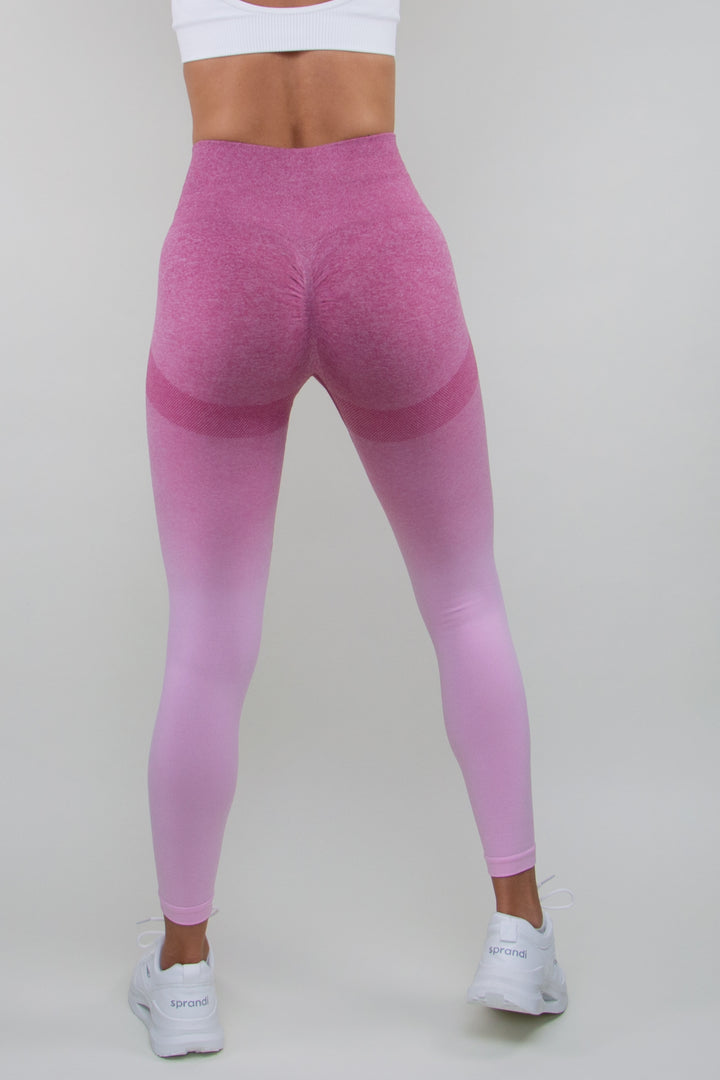 Tamprės "Ombre Strechy Pink"