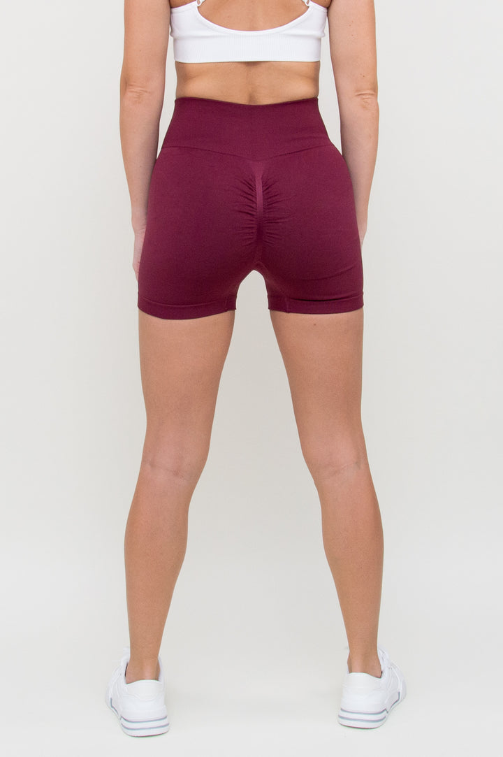 Šortai "Burgundy Push - Up"