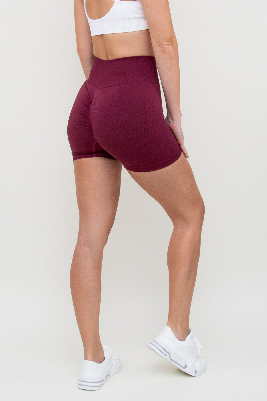 Šortai "Burgundy Push - Up"
