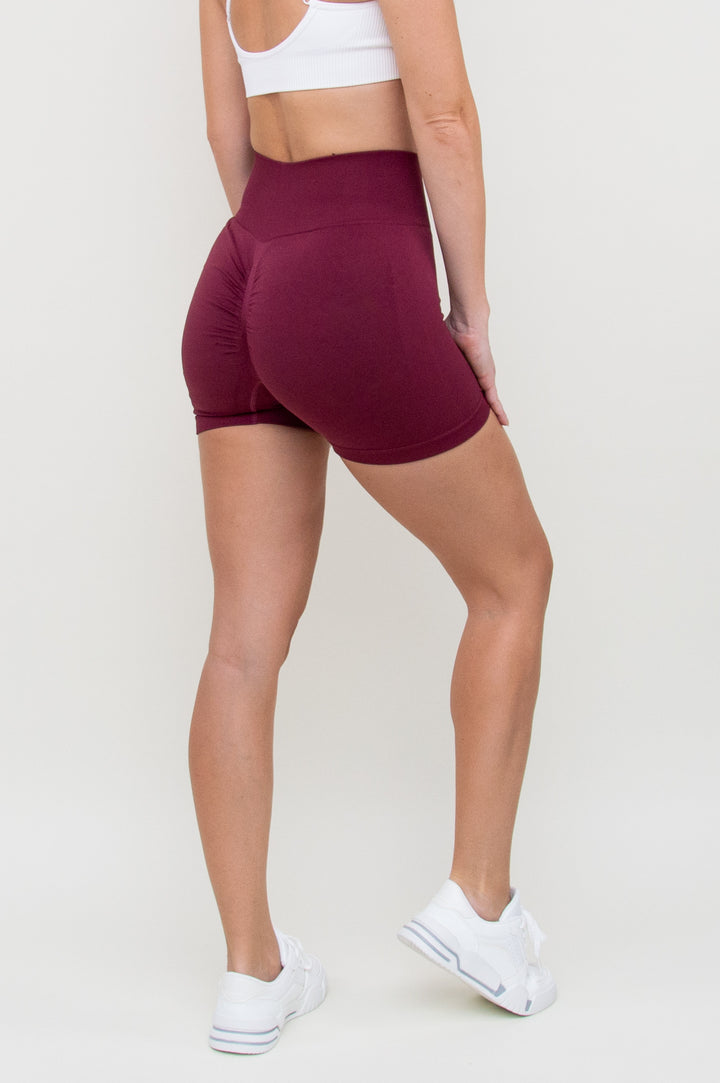 Šortai "Burgundy Push - Up"