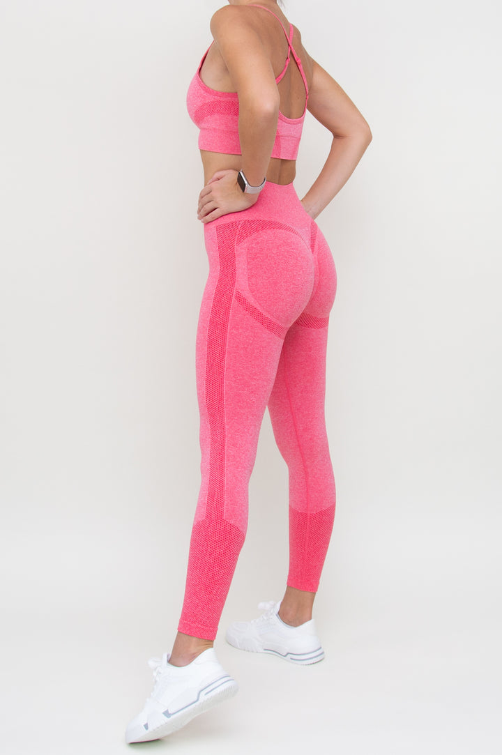 Kostiumas "Criss Cross Pink Push Up"