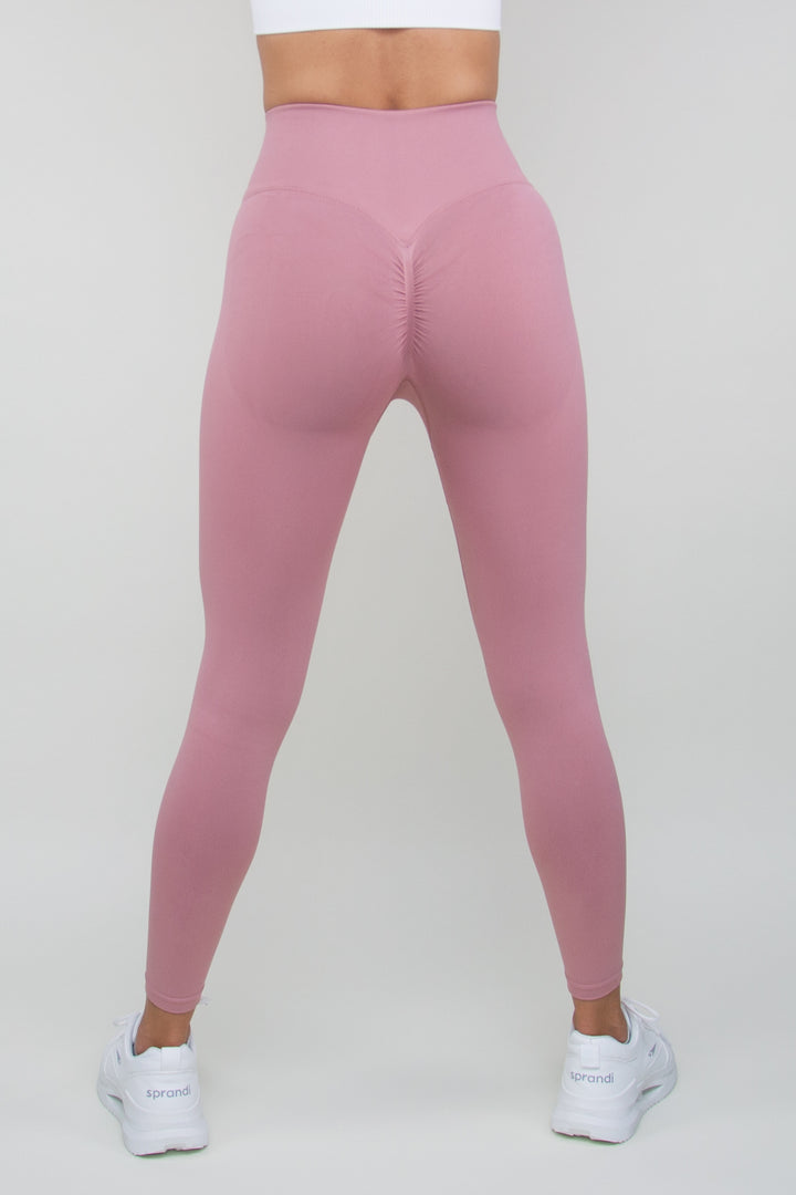 Tamprės "High Waist Compression Pink"