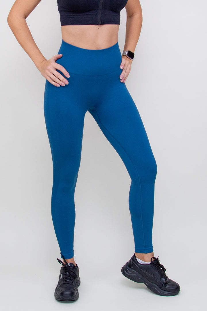 Tamprės "Lifting Seamless Leggings Dusty Blue"