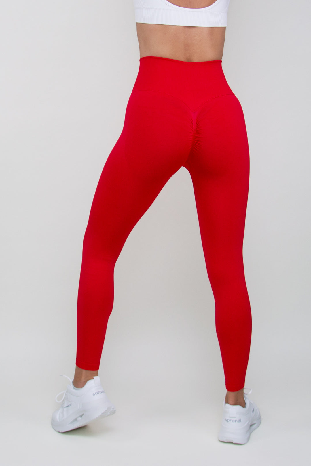 Tamprės "High Waist Compression Red"