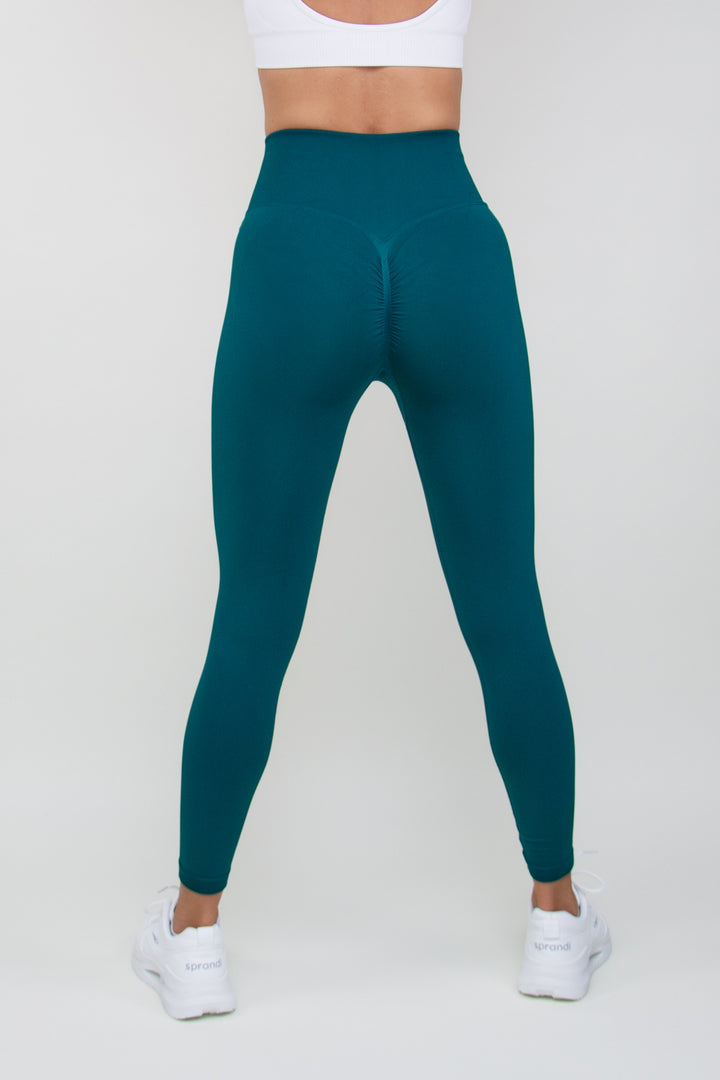 Tamprės "High Waist Compression Green"
