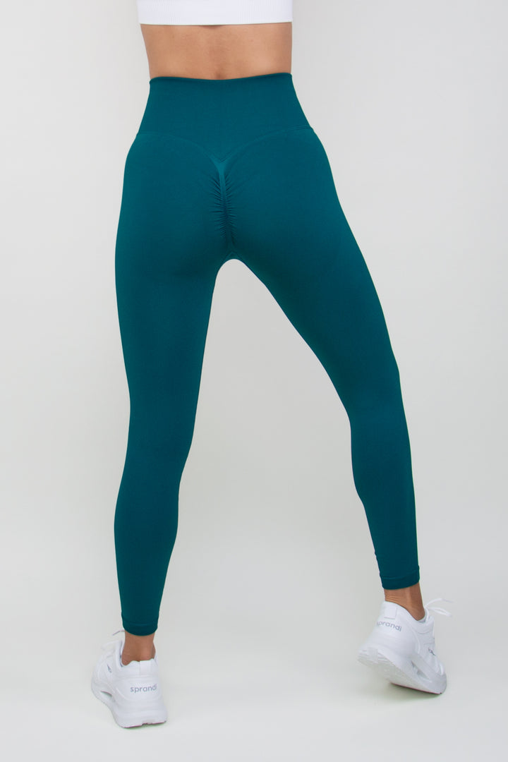 Tamprės "High Waist Compression Green"