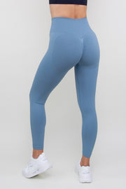 Tamprės "High Waist Compression Dusty Blue"