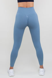 Tamprės "High Waist Compression Dusty Blue"