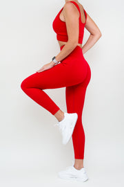 Kostiumas "Push Up Bright Red"