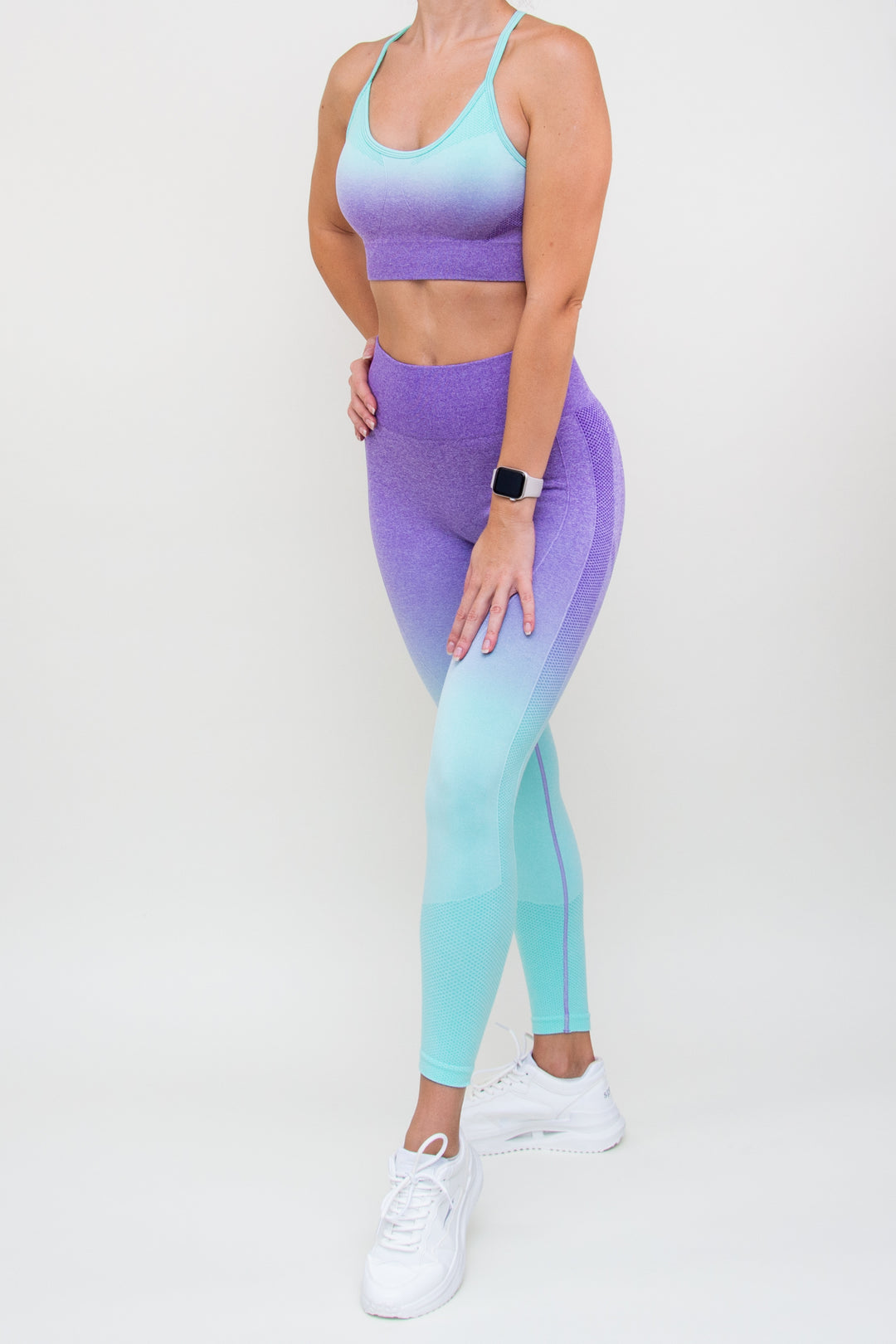 Kostiumas "Ombre Criss Cross Purple"