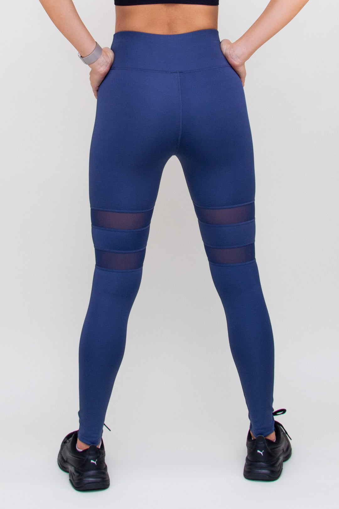 Tamprės "Contrast Mesh Navy Blue"