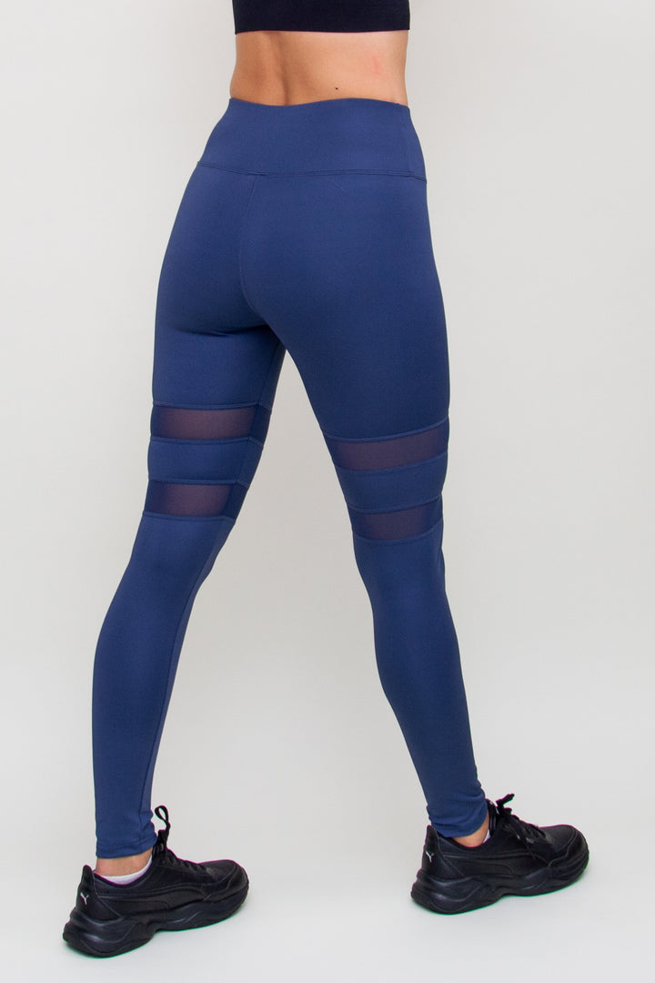 Tamprės "Contrast Mesh Navy Blue"