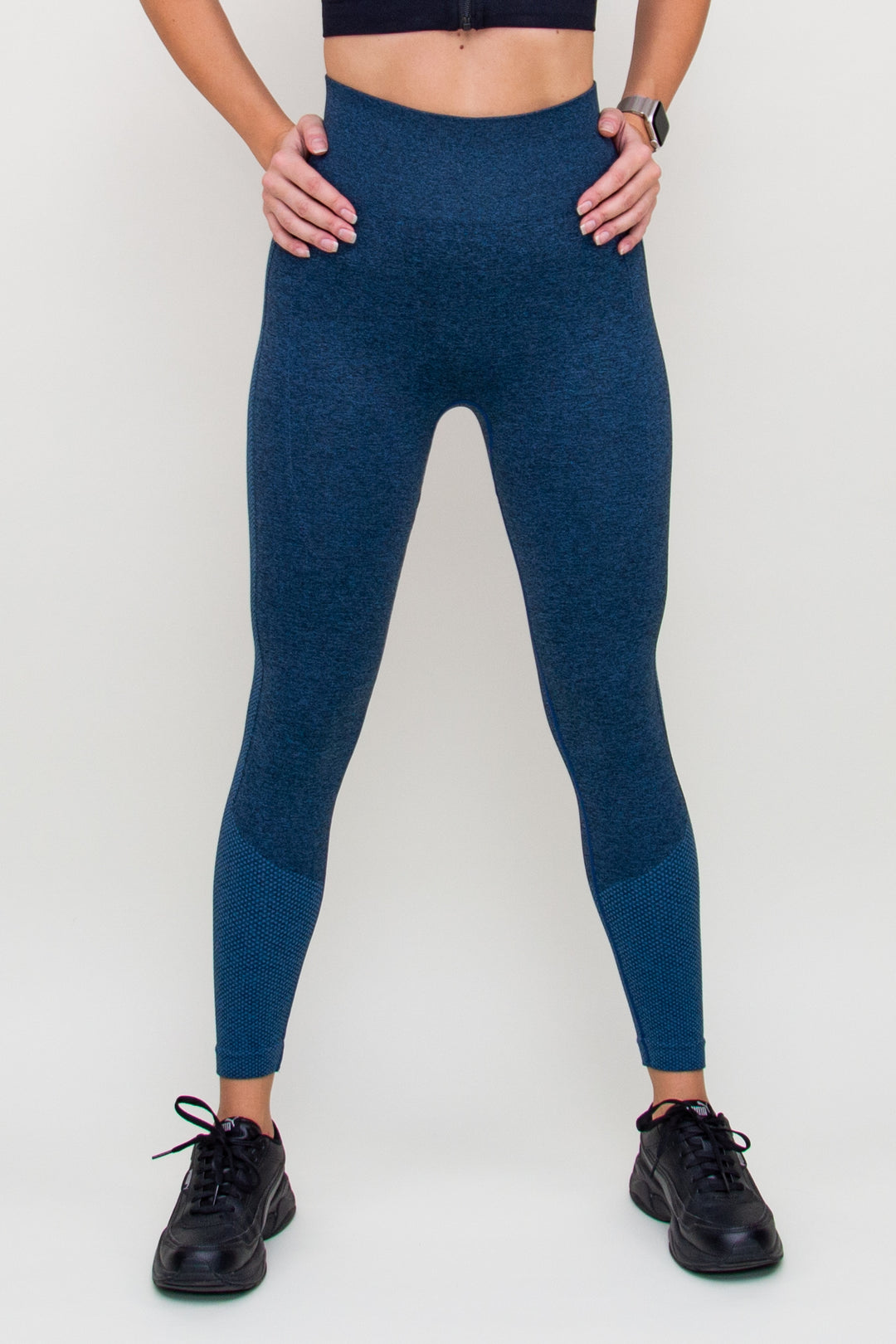 Tamprės "Wide Waistband Navy Blue"