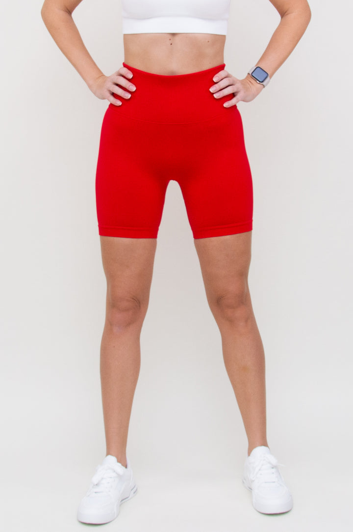 Šortai "Bright Red"