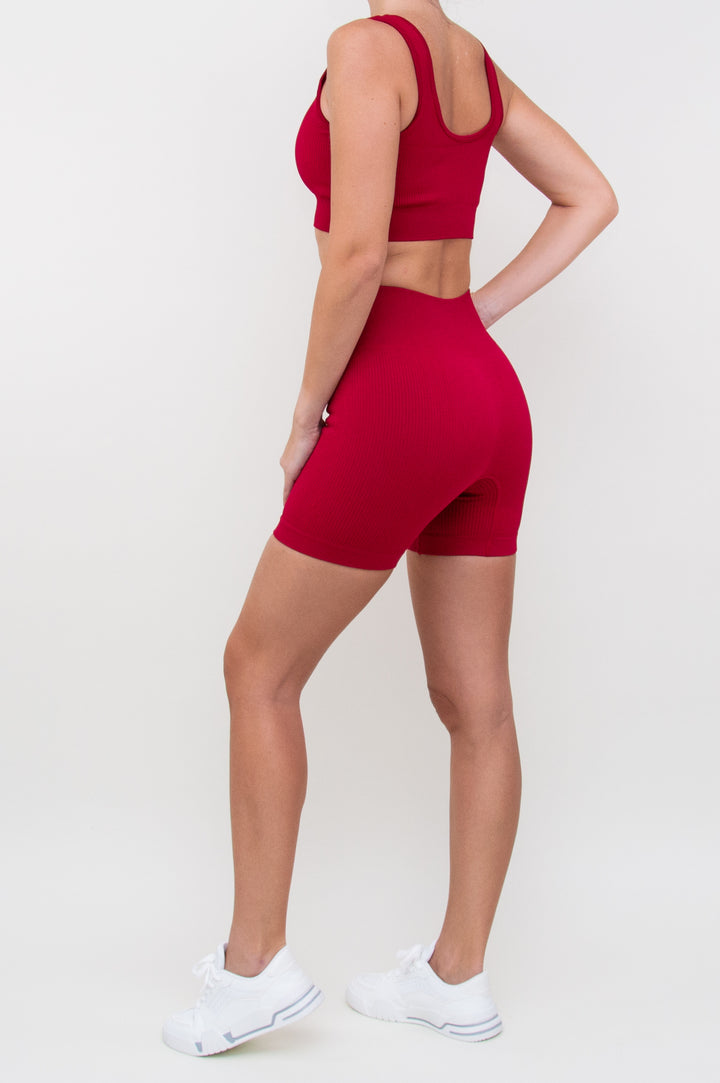 Kostiumas "Ribbed Knit Classic Set Redwood"