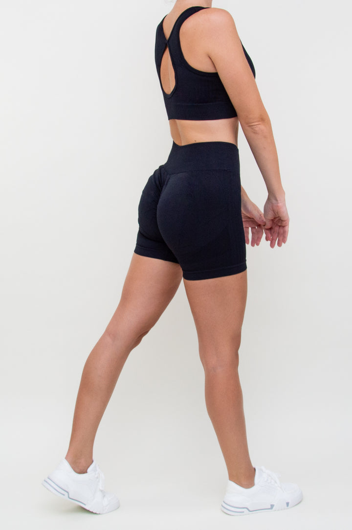 Kostiumas "Scrunch Butt Short Black"