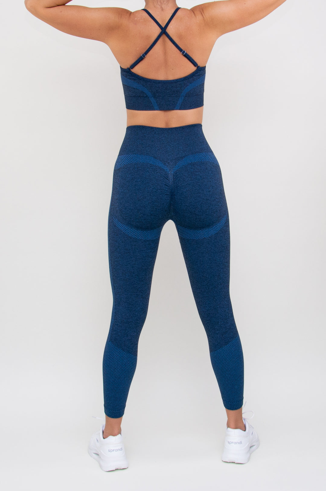 Kostiumas "Criss Cross Navy Blue Push Up"