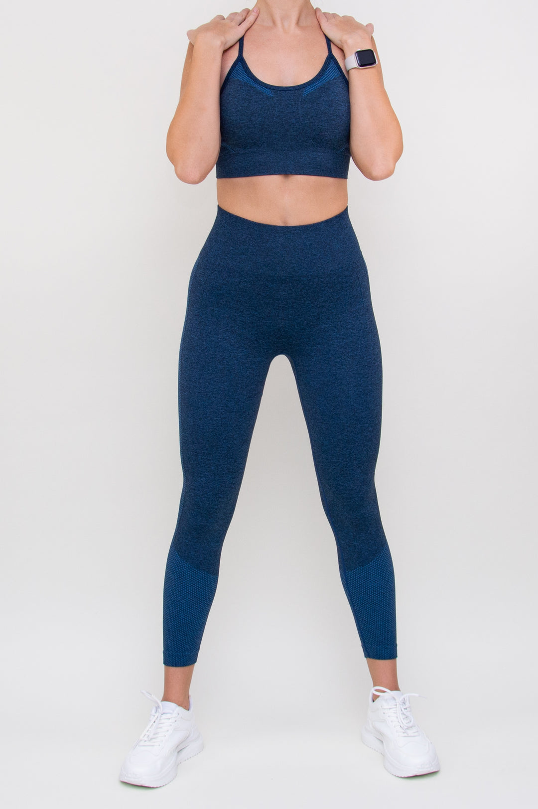 Kostiumas "Criss Cross Navy Blue Push Up"