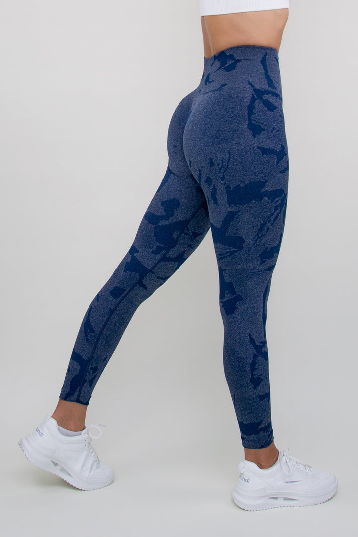 Tamprės "Camo Print Blue"