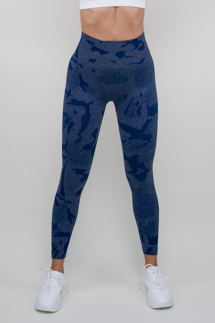 Tamprės "Camo Print Blue"