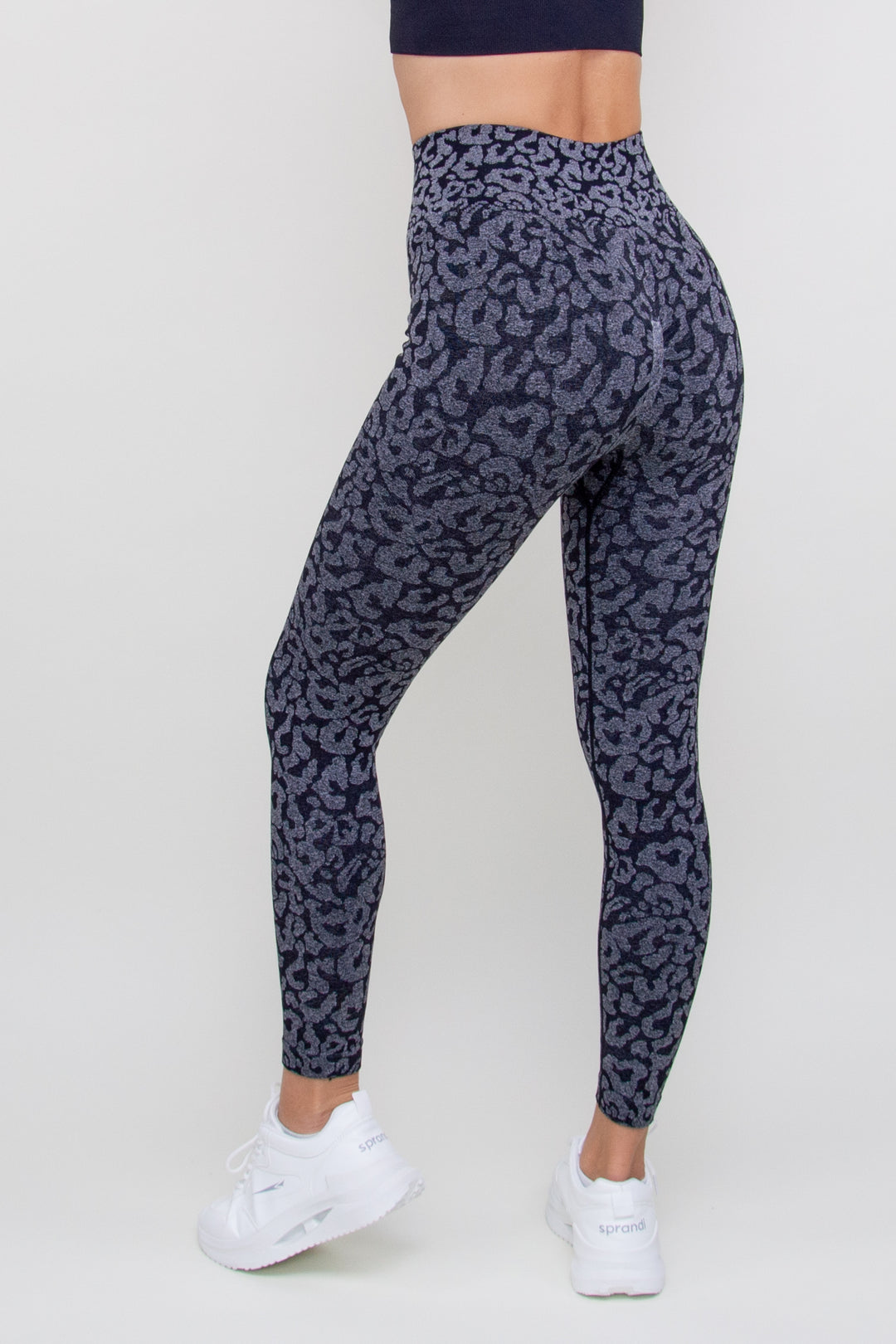 Tamprės "Leopard Print Black"