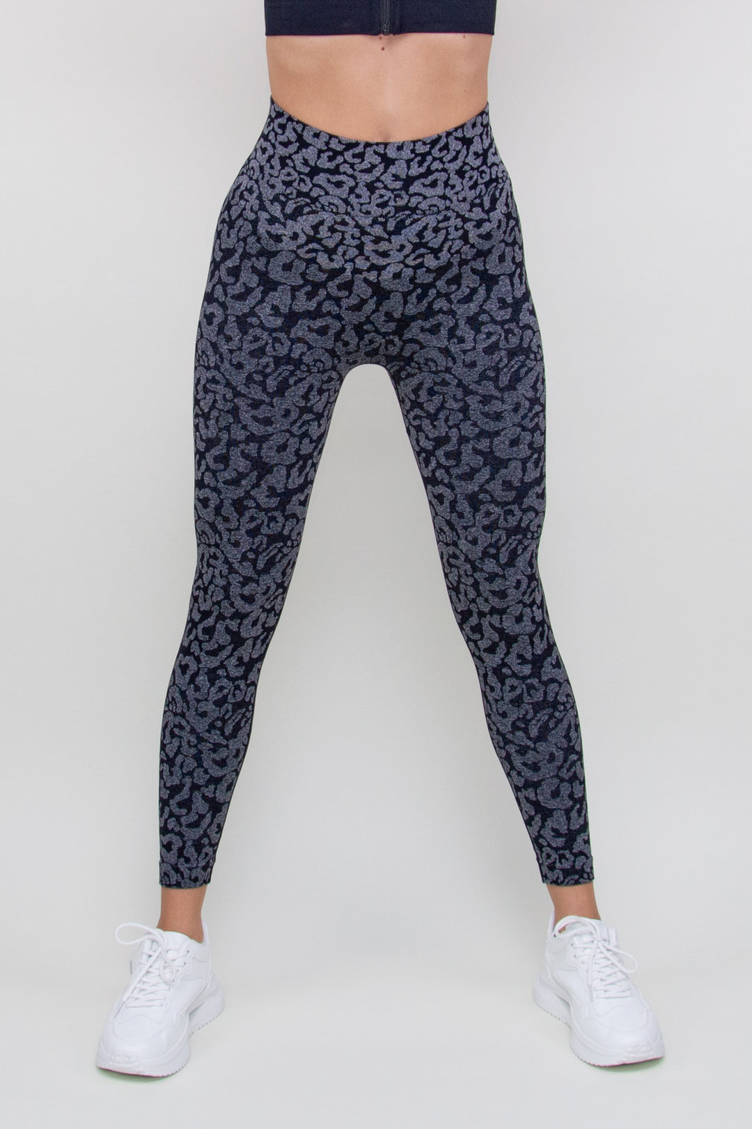 Tamprės "Leopard Print Black"