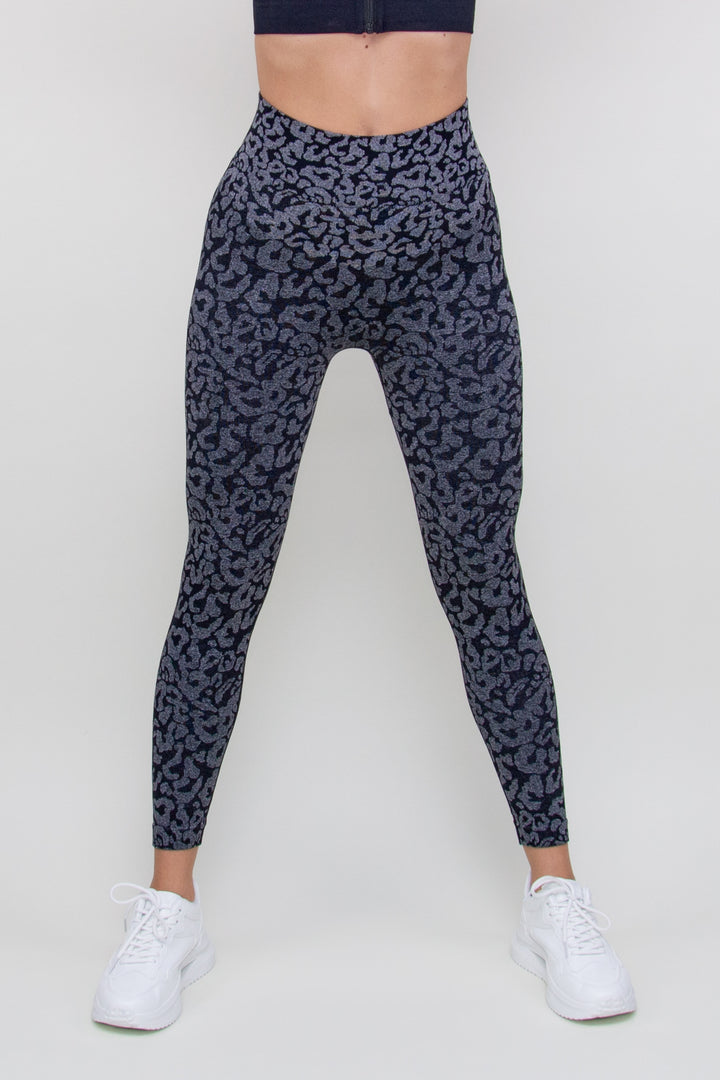 Tamprės "Leopard Print Black"