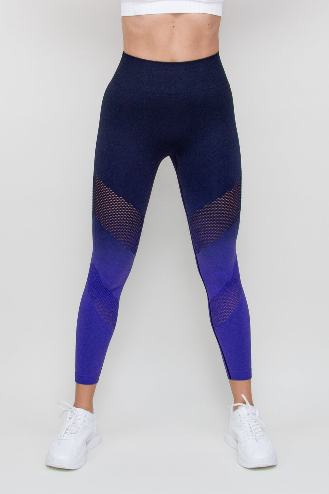 Tamprės "Seamless Ombre Hollow Out Purple"