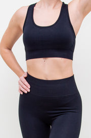 Liemenėlė "Seamless Cut Out Sports Black"