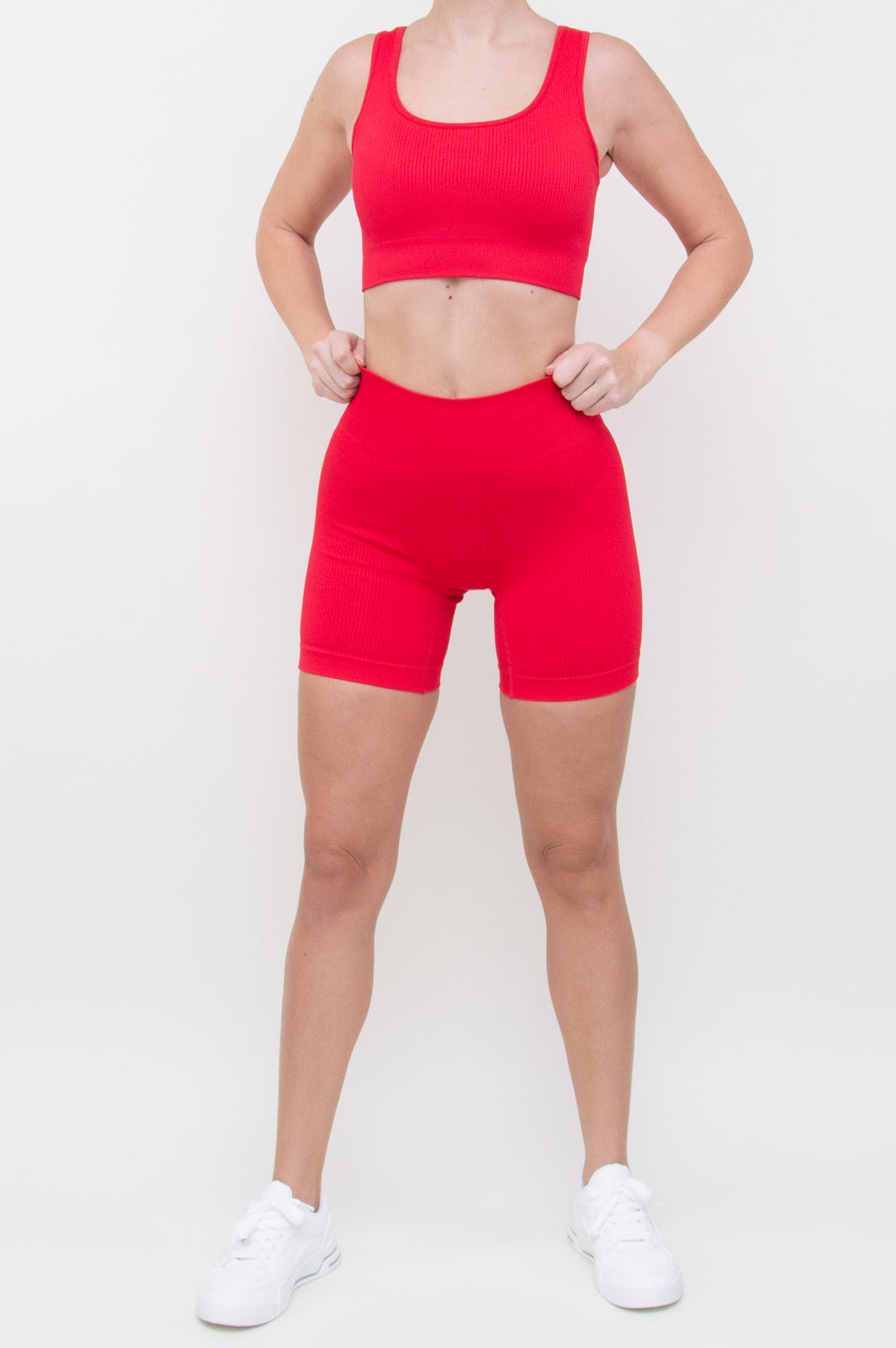 Kostiumas "Ribbed Knit Classic Set Red"