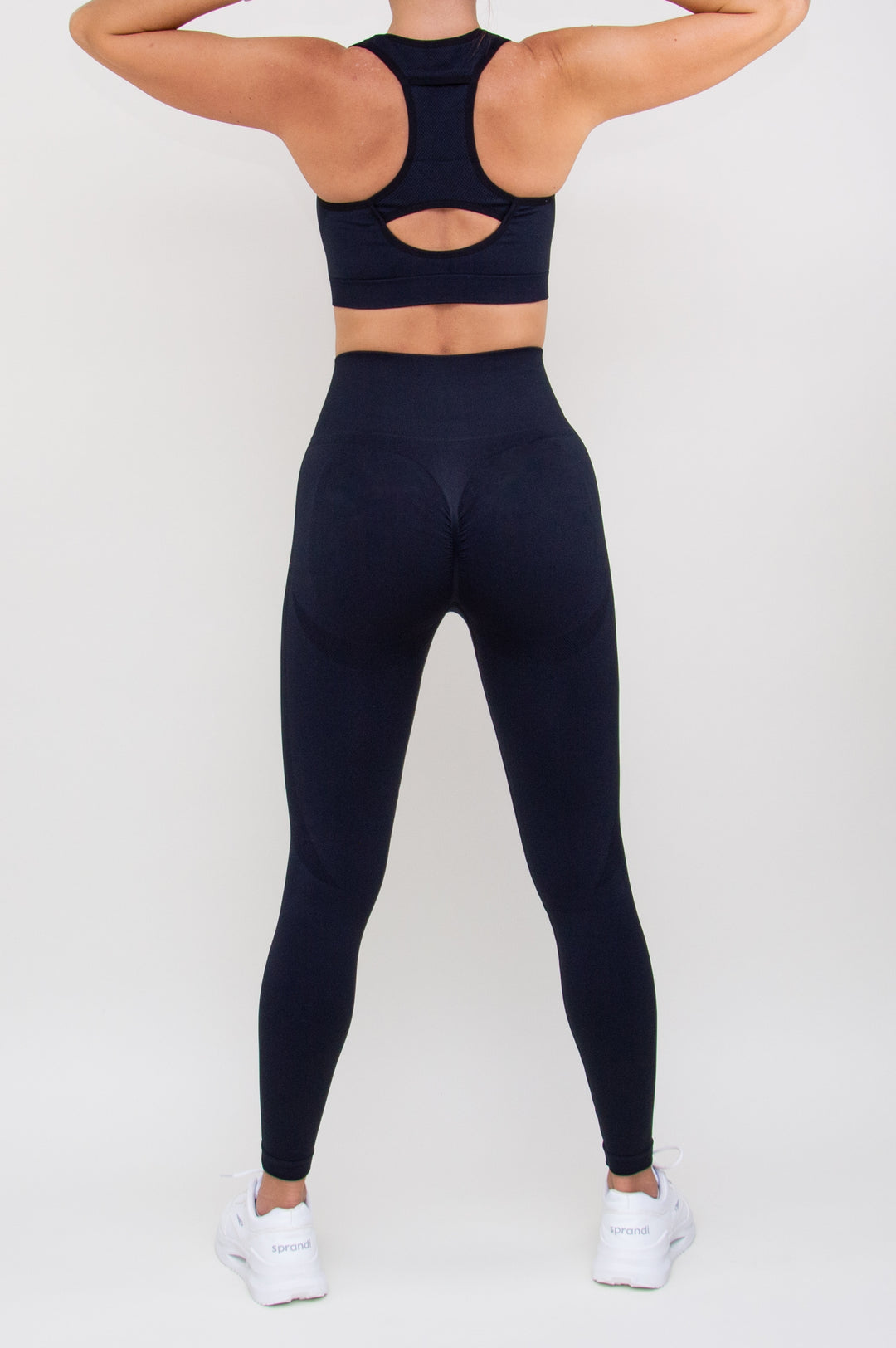 Kostiumas "Seamless High Stretch Black Set"