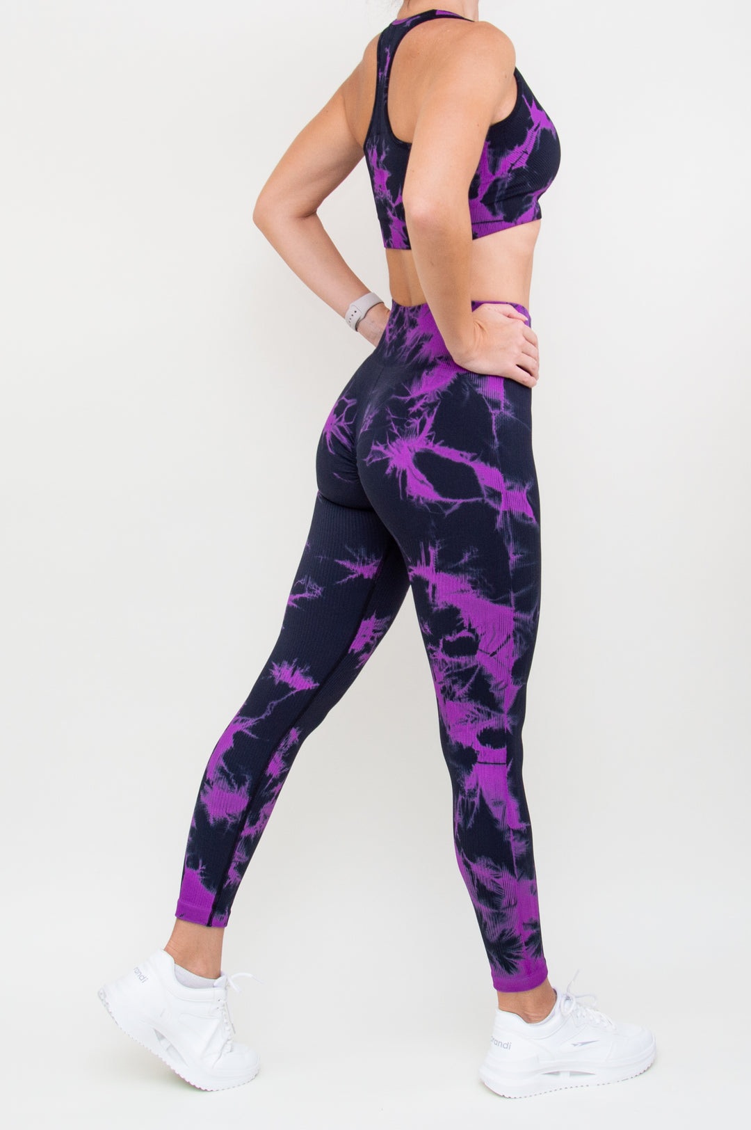 Kostiumas "Tie Dye Sports Set Purple"