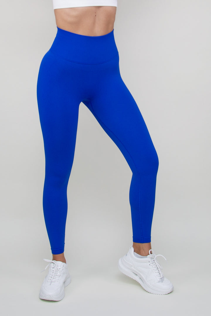 Tamprės "High Waist Compression Royal Blue"