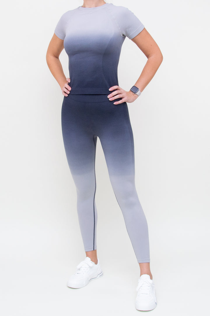 Kostiumas "Seamless Ombre Sports Set Grey"
