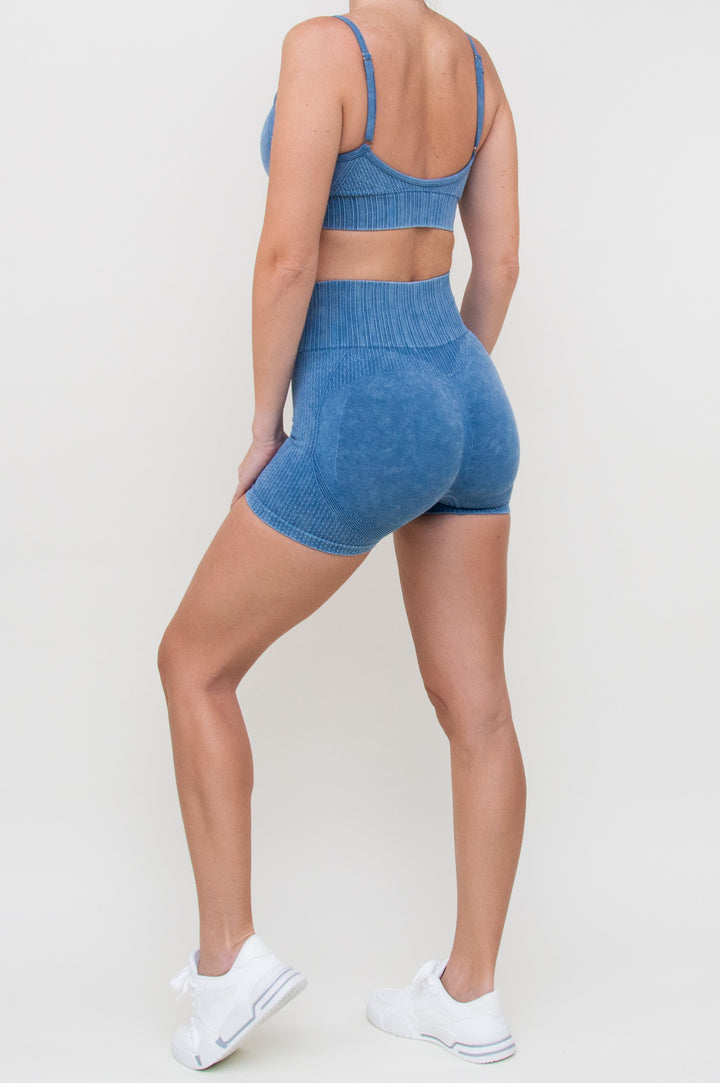 Kostiumas "Short Velvet Blue"
