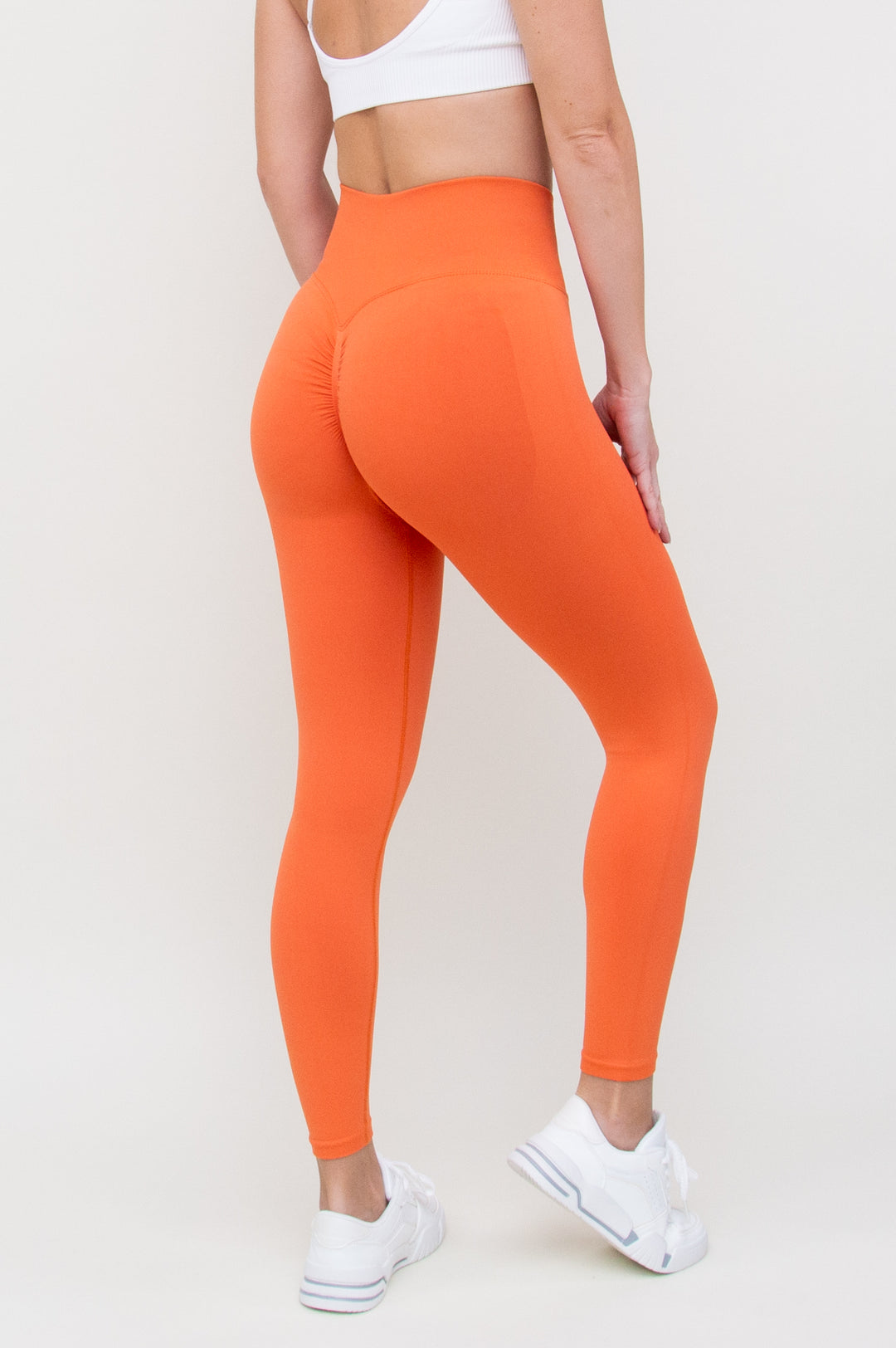 Tamprės "High Waist Compression Orange"