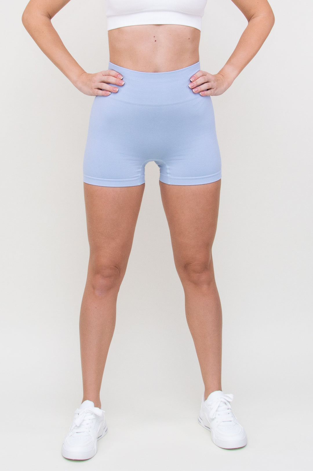 Šortai "Light Blue Push Up"