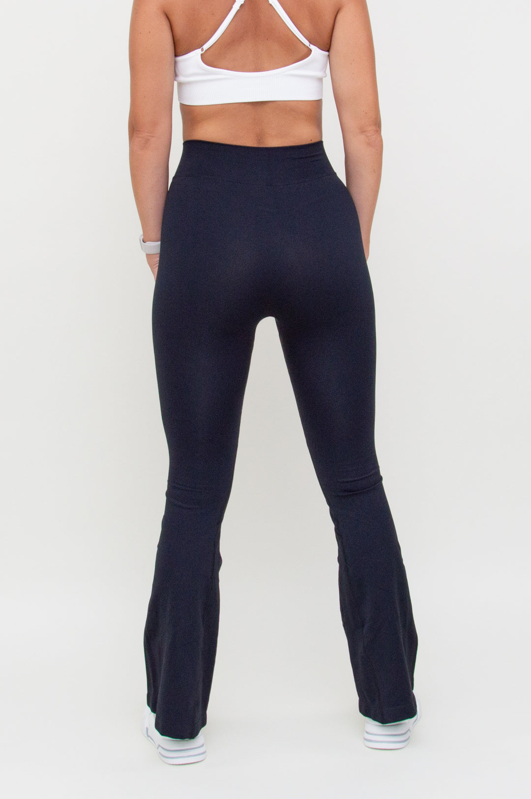 Tamprės "Flared Black Leggings"