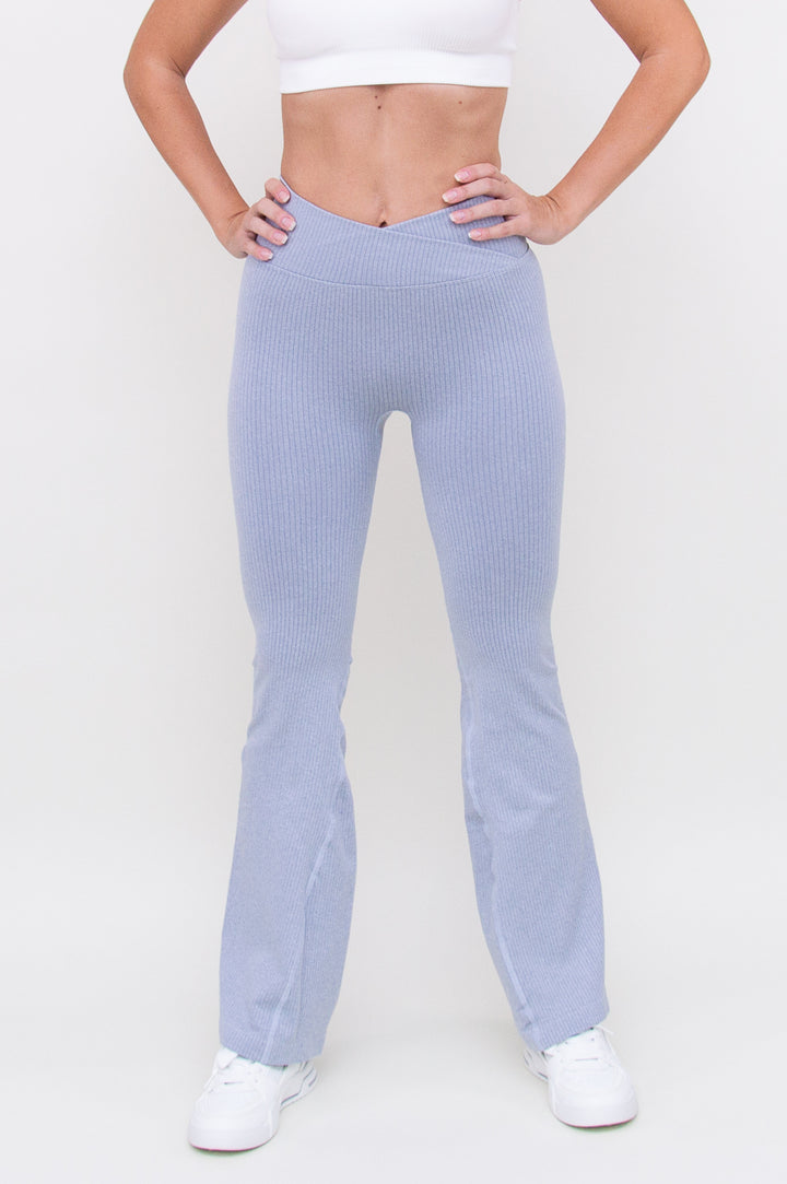 Tamprės "Flared Push Up Grey"