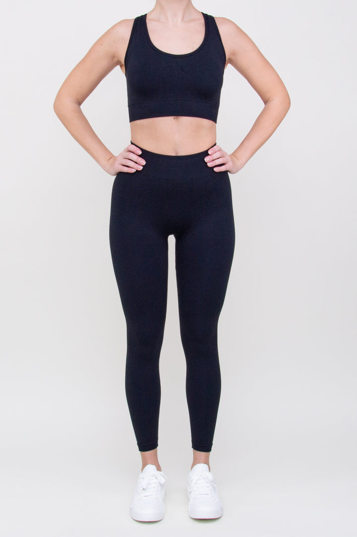 Kostiumas "Strappy Back Black"