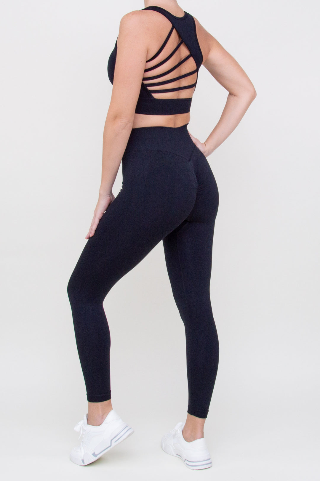 Kostiumas "Strappy Back Black"