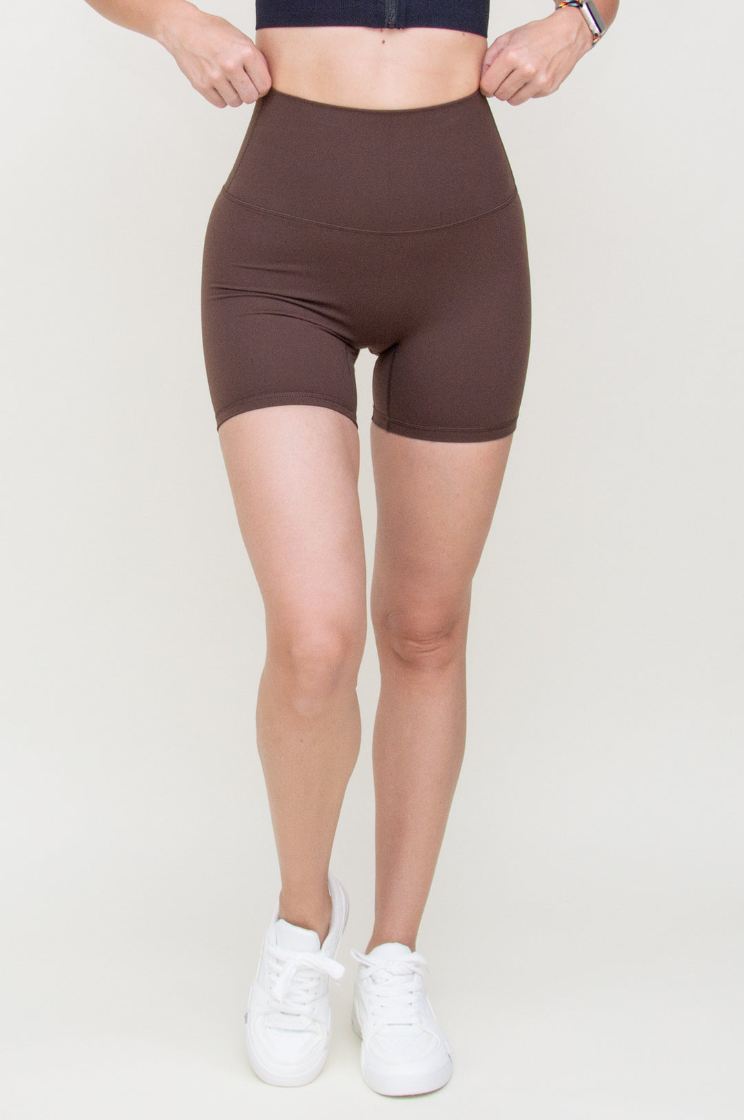 Šortai "All - Up Midi Brown"