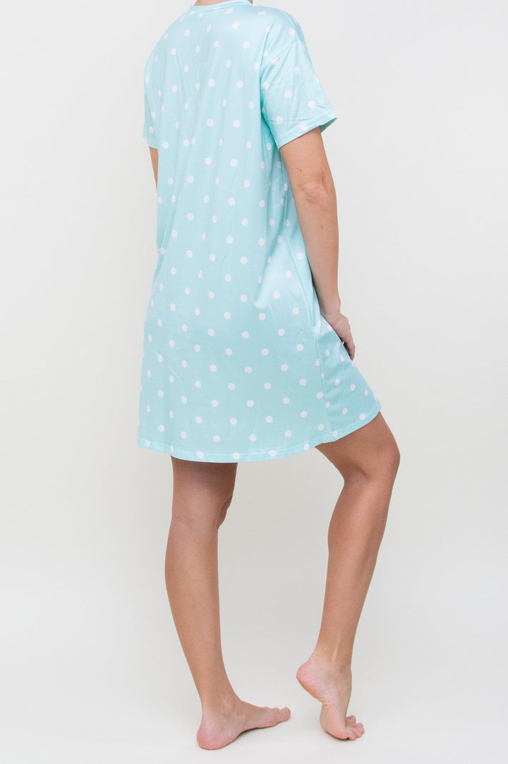 Naktiniai "Polka Dot Green"