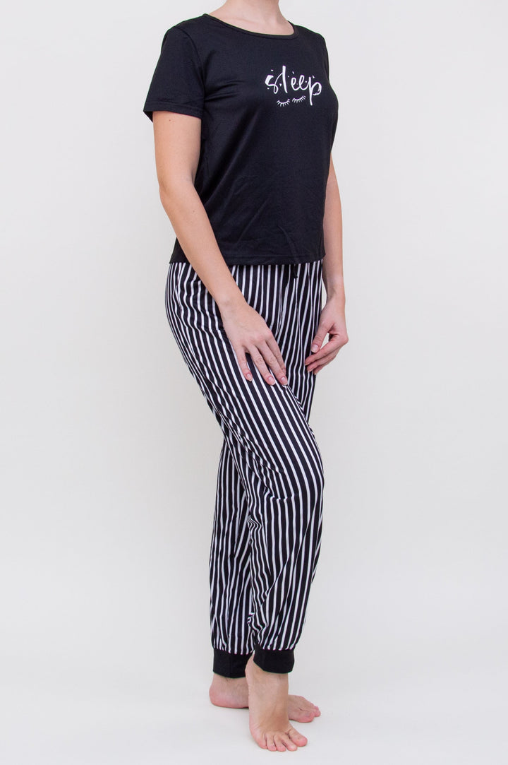 Pižama "Eyelash Black"