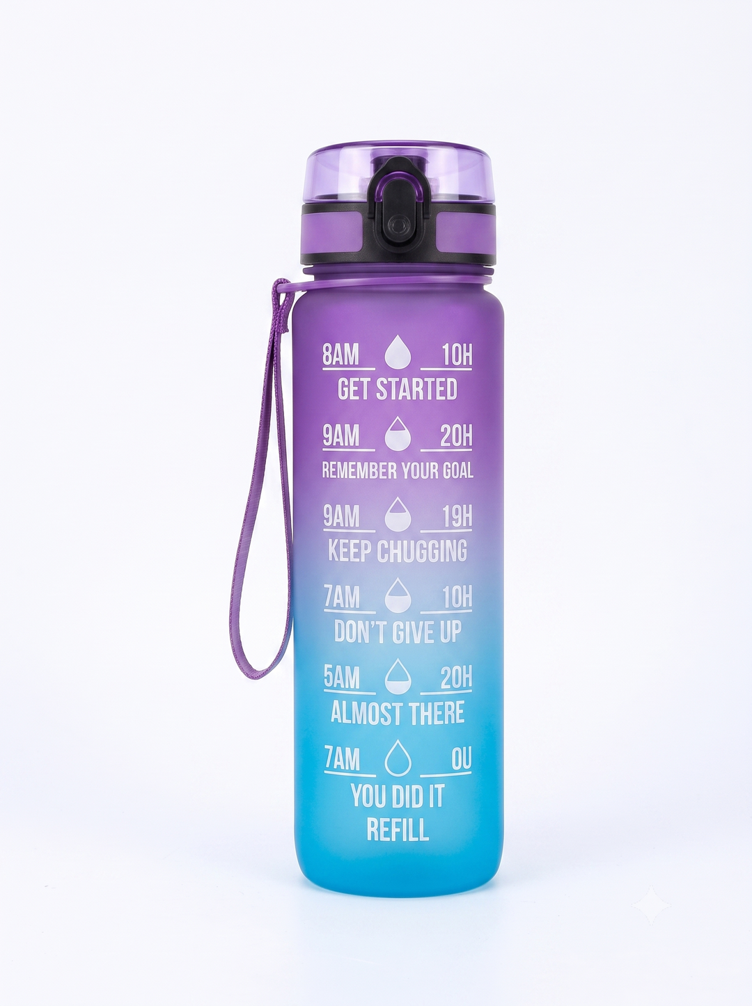 Gertuvė "Purple Blue Water Bottle"