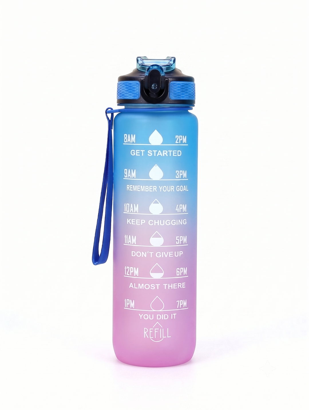 Gertuvė "Blue Pink Water Bottle"