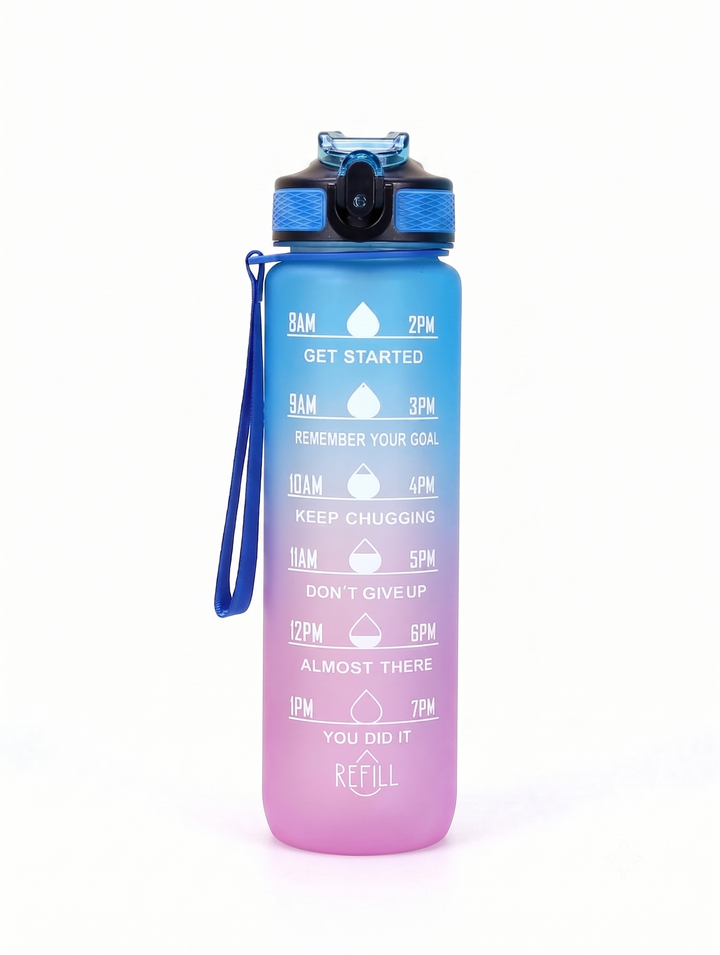 Gertuvė "Blue Pink Water Bottle"