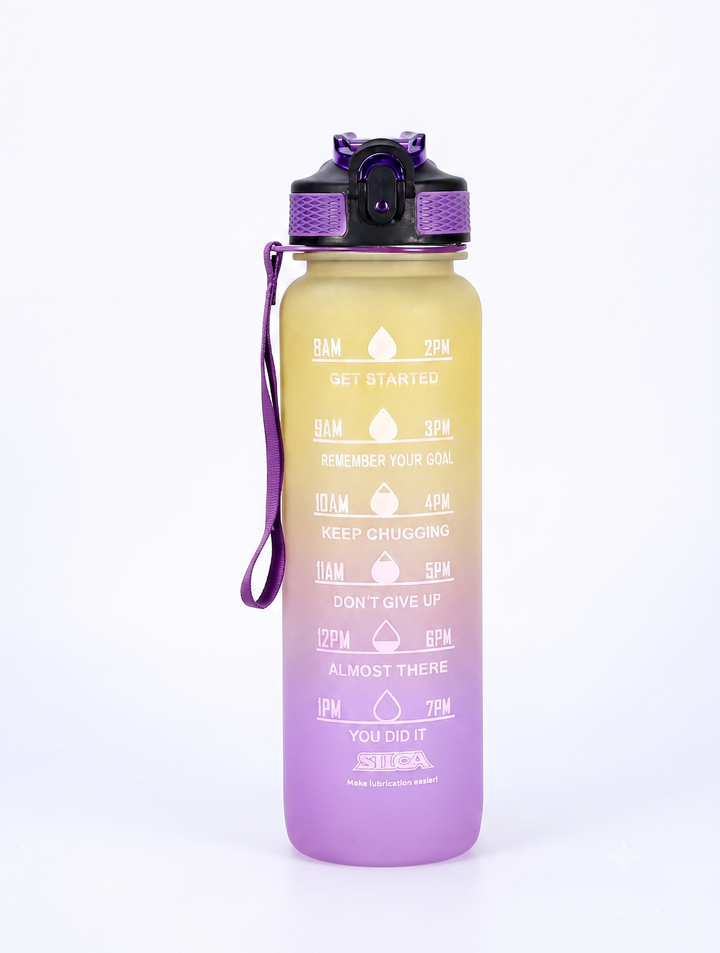 Gertuvė "Yellow Purple Water Bottle"