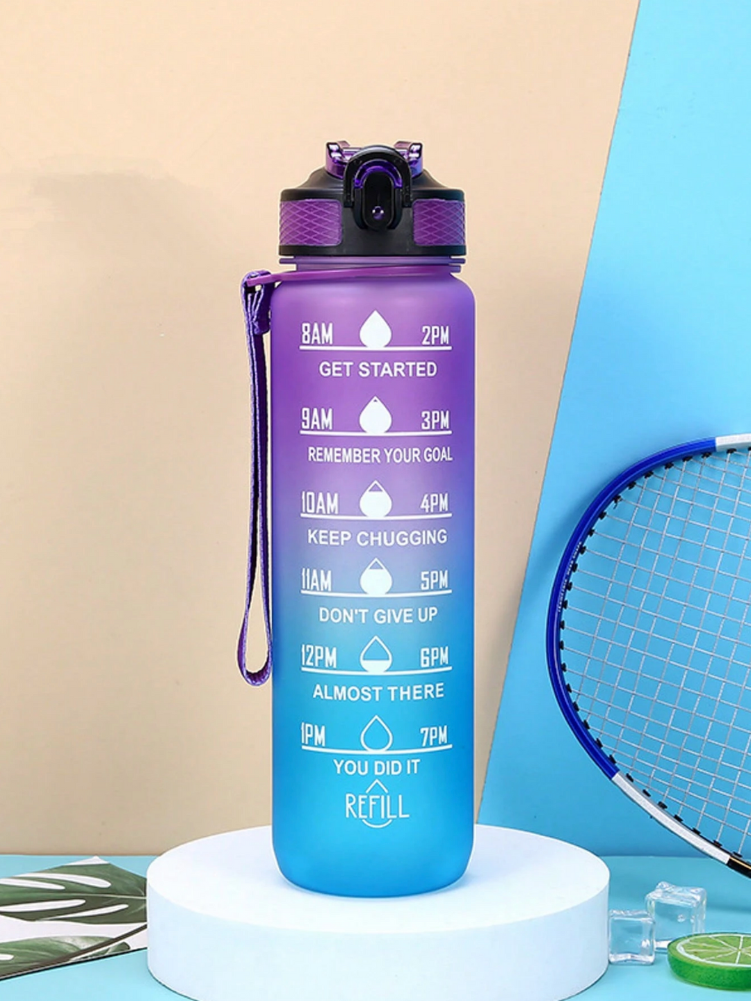 Gertuvė "Purple Blue Water Bottle"